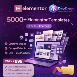 500+ Elementor Theme Bundle (5000+ Ready Templates)